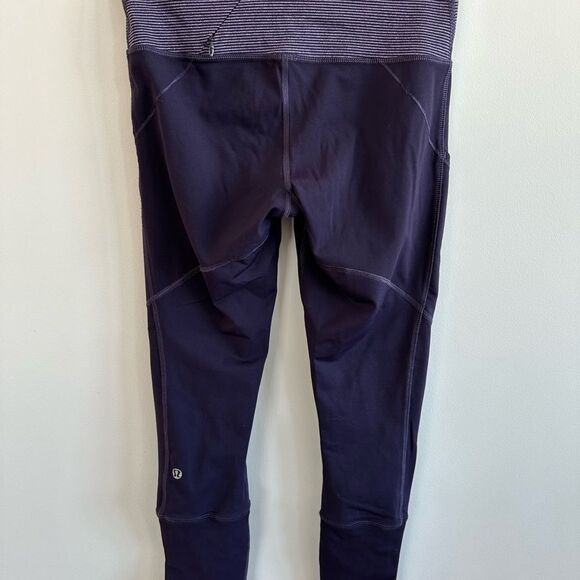 NEW Lululemon purple 34” leggings - Picture 6 of 11